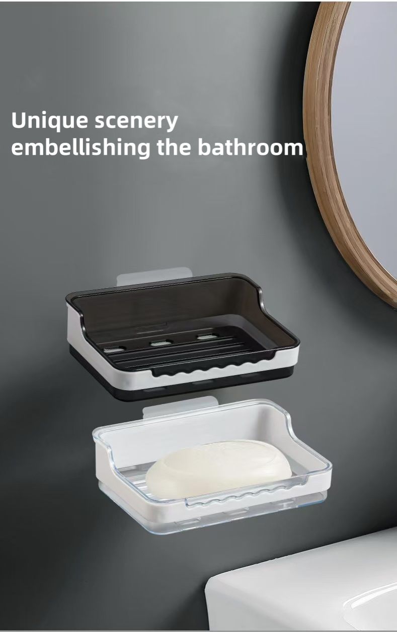 New product arrived: 1 bathroom shower soap box, household utensil storage tray, tray holder, soap container storage box