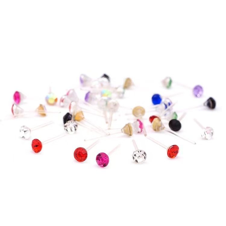 Newly arrived * 20 pairs/set of women's earrings, new fashion earring set with sparkling crystal diamond earrings, anti allergic earring set for girls as a gift