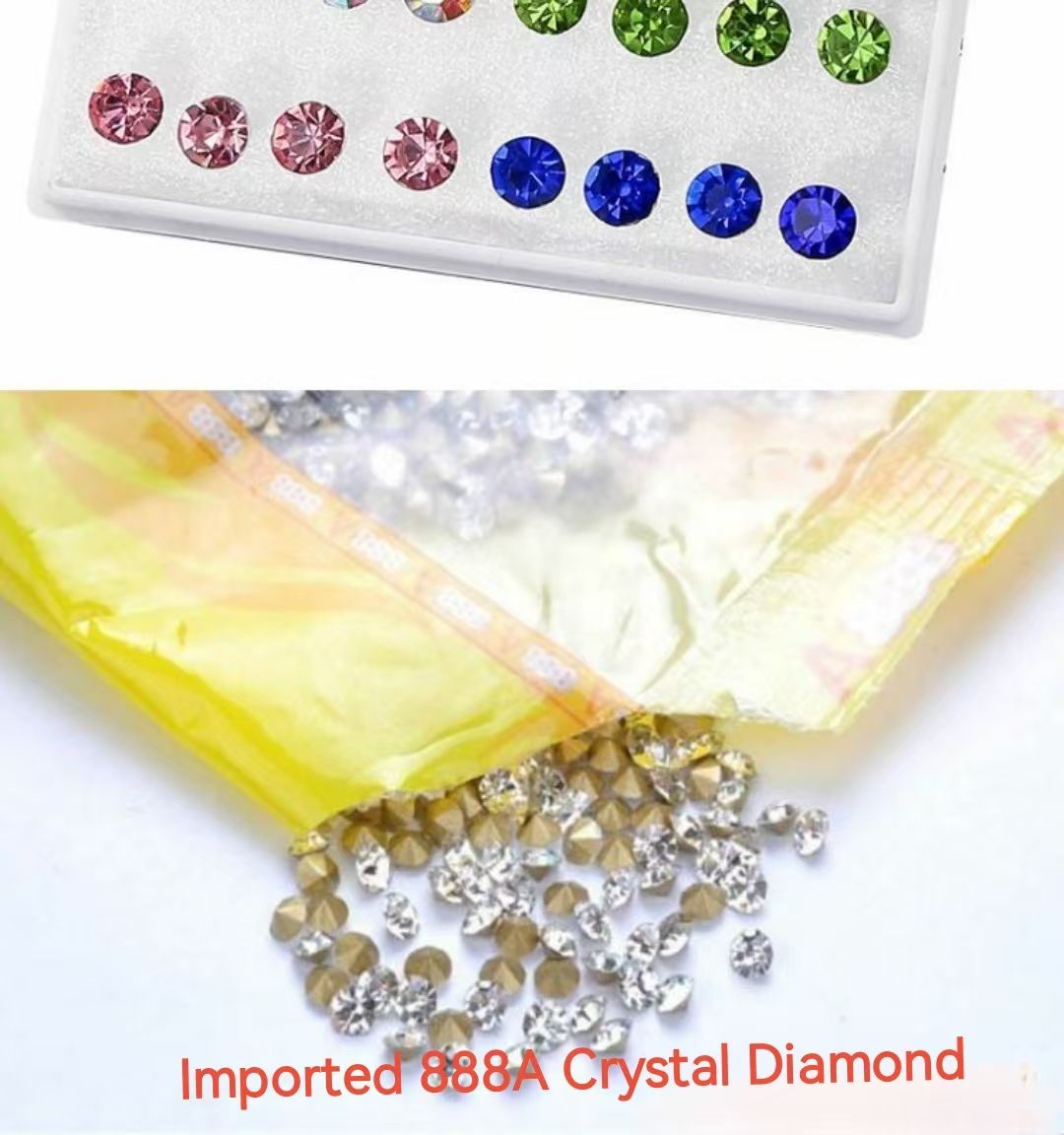 Newly arrived * 20 pairs/set of women's earrings, new fashion earring set with sparkling crystal diamond earrings, anti allergic earring set for girls as a gift