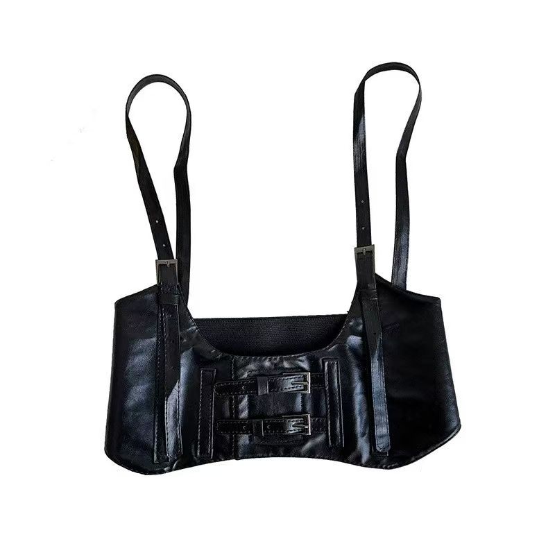 New Product Arrives Elastic Wide Belt Chest Strap Lady Fashion Wide Belt Lady Belt Wind Dress Accessories Belt Multi functional Waist Seal Belt