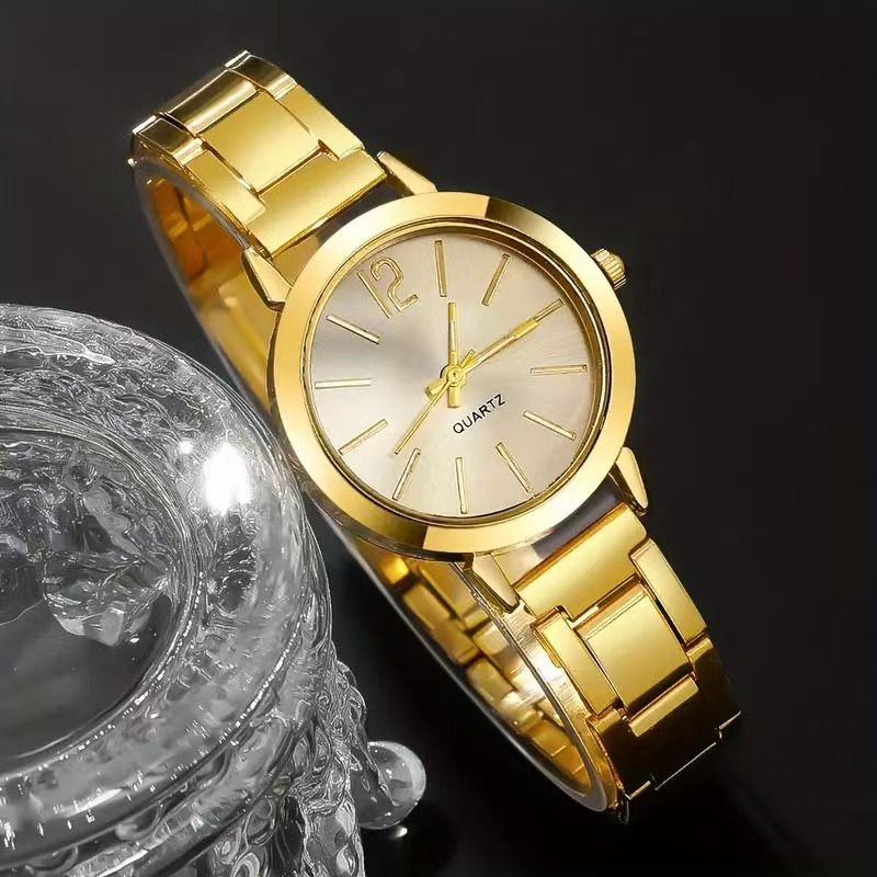 New Arrival6PCS Women's Watch Earrings Necklace Bracelet Set Women's Butterfly Jewelry Set Women's Watch with Quartz Watch Women's Butterfly Watch Set