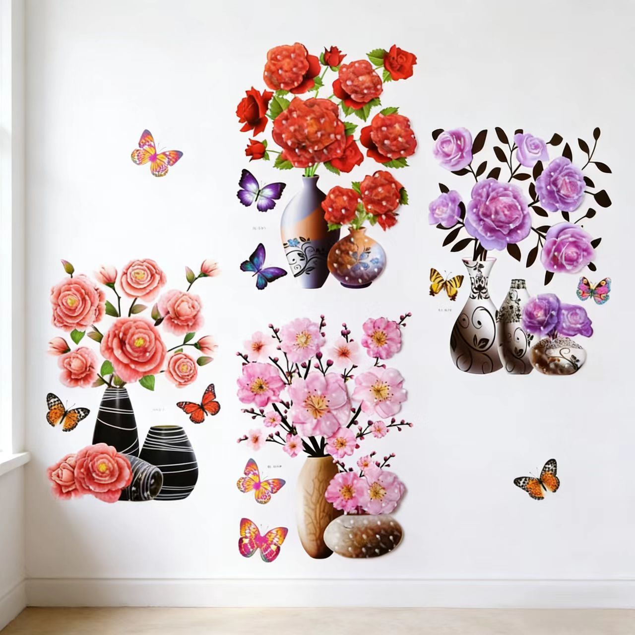 Home Decoration 3D Home Decoration Wall Stickers Bedroom Home Decoration Suitable for the layout of living rooms and bedrooms