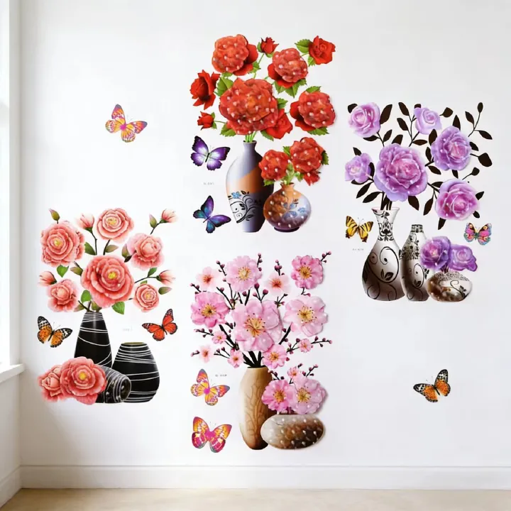 Home Decoration 3D Home Decoration Wall Stickers Bedroom Home Decoration Suitable for the layout of living rooms and bedrooms