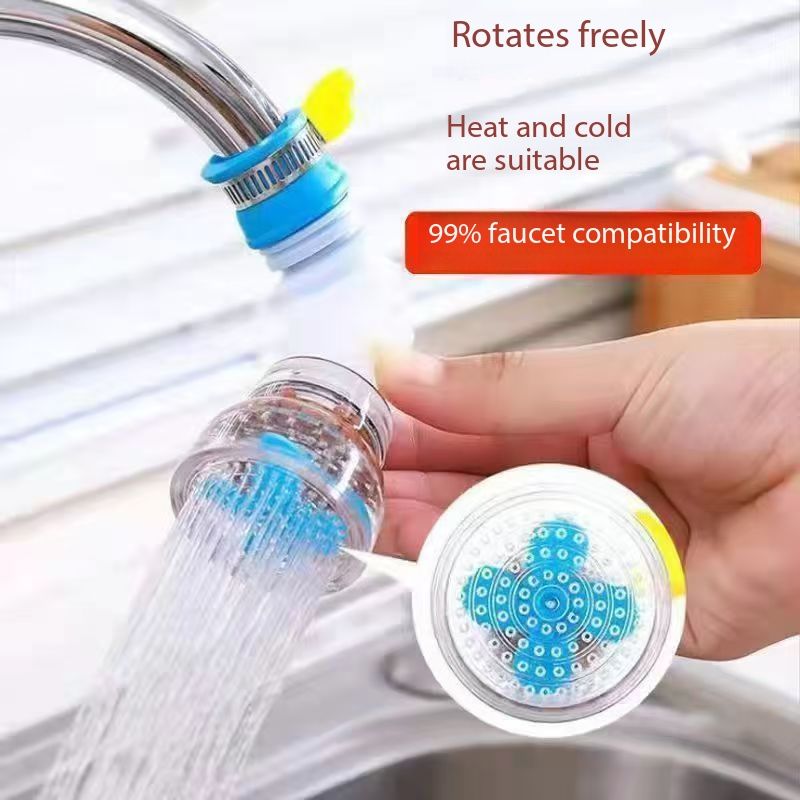 New Arrival1pc Retractable Faucet Water Filter Rotatable 360 Water Filter Tap Purifier Adjustable Water Tap Kitchen Accesories Household Water Filter Nozzle Adapter Sink