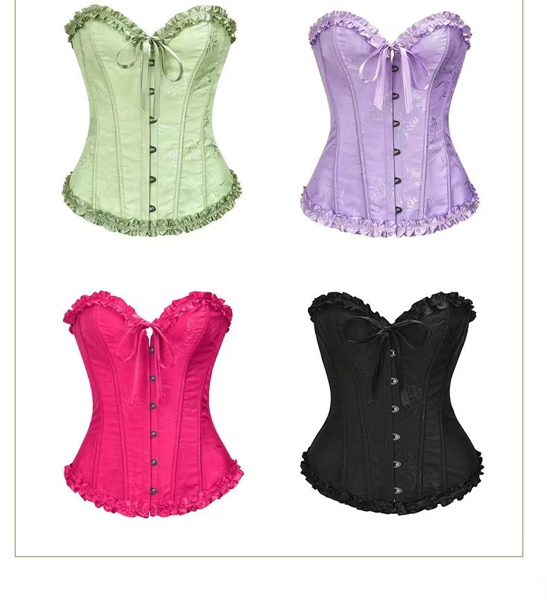 New ArrivalWomen’s fitted corset top | Lace-trimmed bodysuit with front shaping.