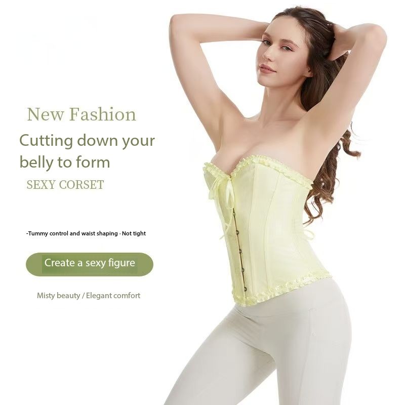 New ArrivalWomen’s fitted corset top | Lace-trimmed bodysuit with front shaping.