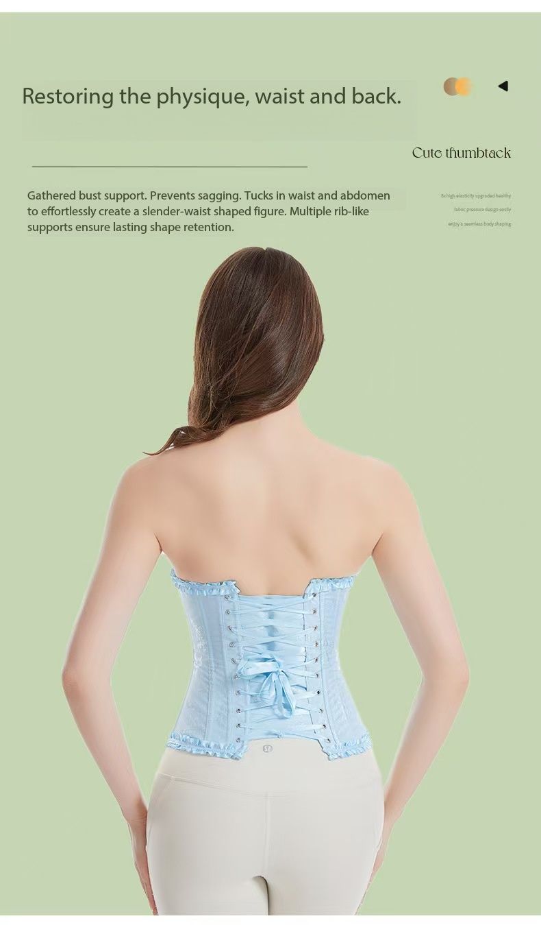 New ArrivalWomen’s fitted corset top | Lace-trimmed bodysuit with front shaping.