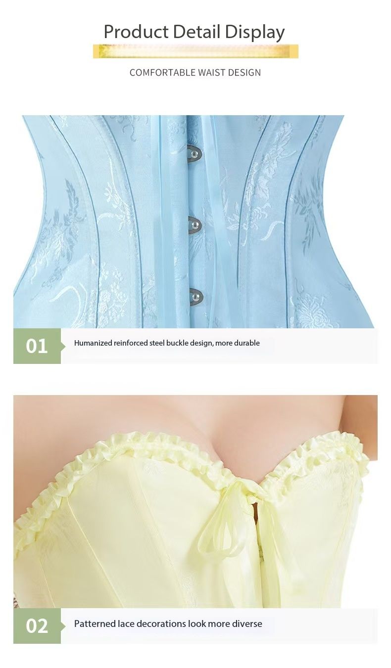 New ArrivalWomen’s fitted corset top | Lace-trimmed bodysuit with front shaping.