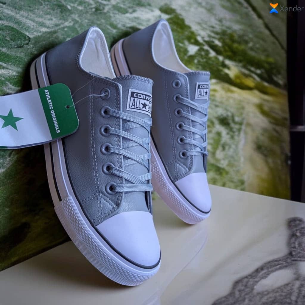 unisex all stars leather canvas rubber shoes