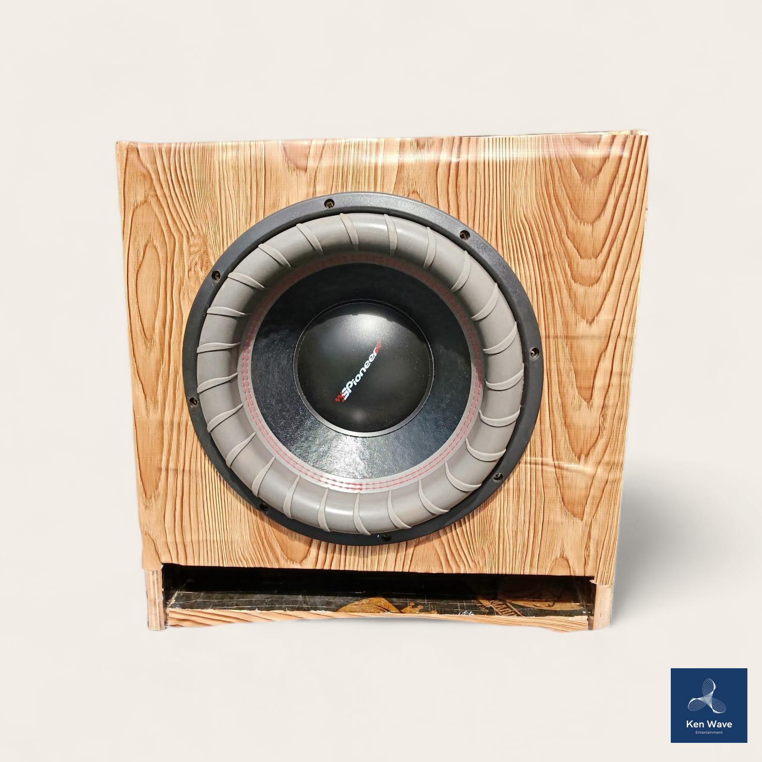 Pioneer TS-W711D4 500W RMS 1600W max 12" Powerful Dual Voicecoil DVC Subwoofer Bass speaker woofer home audio system, tuned cabinet car audio home theatre