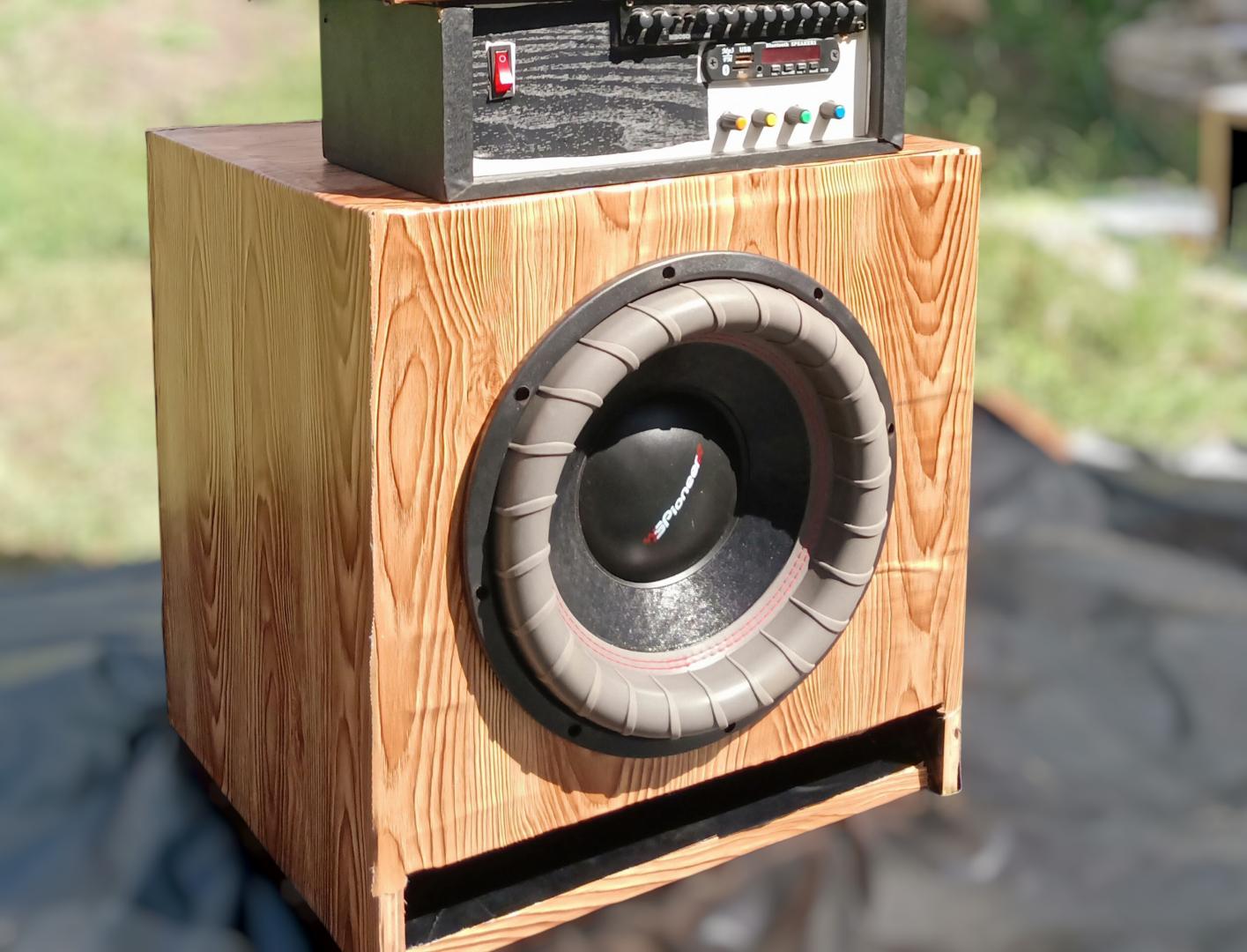 Pioneer TS-W711D4 500W RMS 1600W max 12" Powerful Dual Voicecoil DVC Subwoofer Bass speaker woofer home audio system, tuned cabinet car audio home theatre