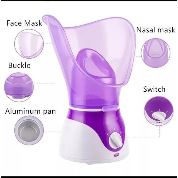 Facial Steamer For Deep Cleansing / Facial Sauna, Steaming/Hydration Machine| Nano Ionic Oxygen Injection Sprayer Face Moisturizing SPA Skin Care Machine