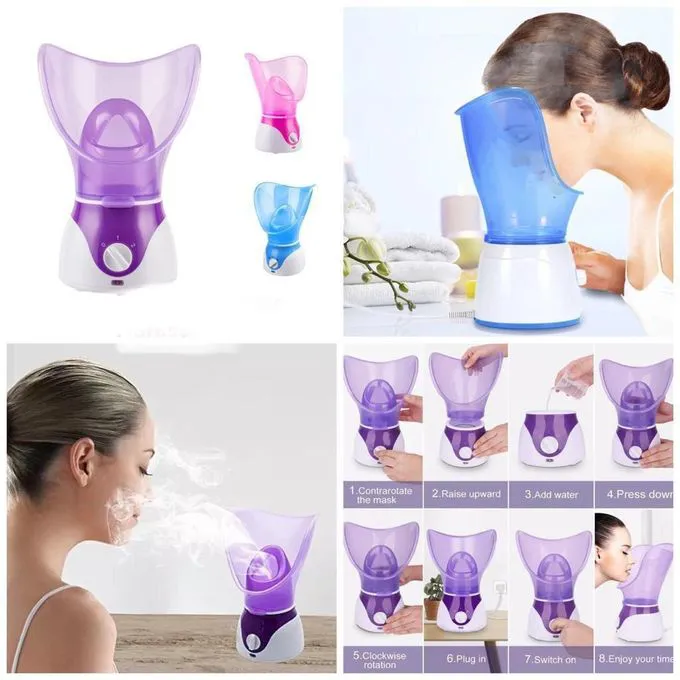 Facial Steamer For Deep Cleansing / Facial Sauna, Steaming/Hydration Machine| Nano Ionic Oxygen Injection Sprayer Face Moisturizing SPA Skin Care Machine