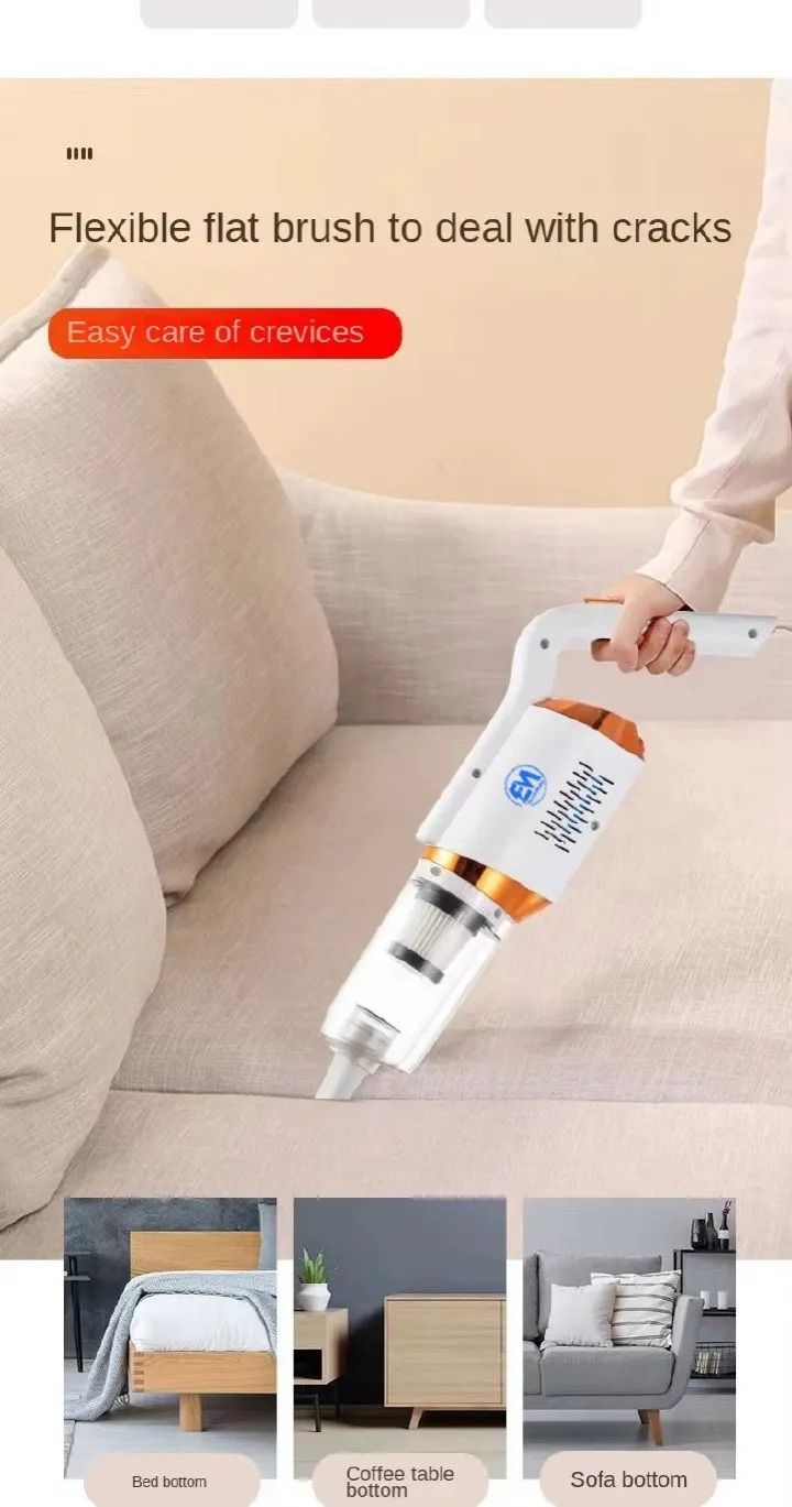 120W Wireless rechargeable Car/ Home Vacuum Cleaner suction power of 8500 Pa Cordless 2 In 1 Handheld Auto Vacuums Home & Car Dual Use Mini Vacuum Cleaners