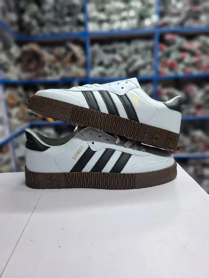 Samba Double Sole SAMBA high-quality LATEST  NEW ARRIVAL UNISEX official all-wearing men's, women's, and ladies' classic-fashioned breathable Samba sneakers