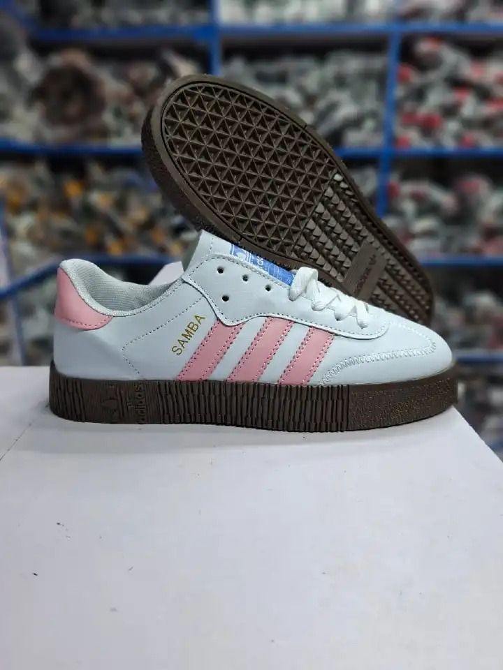 Samba Double Sole SAMBA high-quality LATEST  NEW ARRIVAL UNISEX official all-wearing men's, women's, and ladies' classic-fashioned breathable Samba sneakers