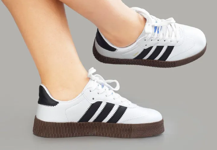 Samba Double Sole SAMBA high-quality LATEST  NEW ARRIVAL UNISEX official all-wearing men's, women's, and ladies' classic-fashioned breathable Samba sneakers
