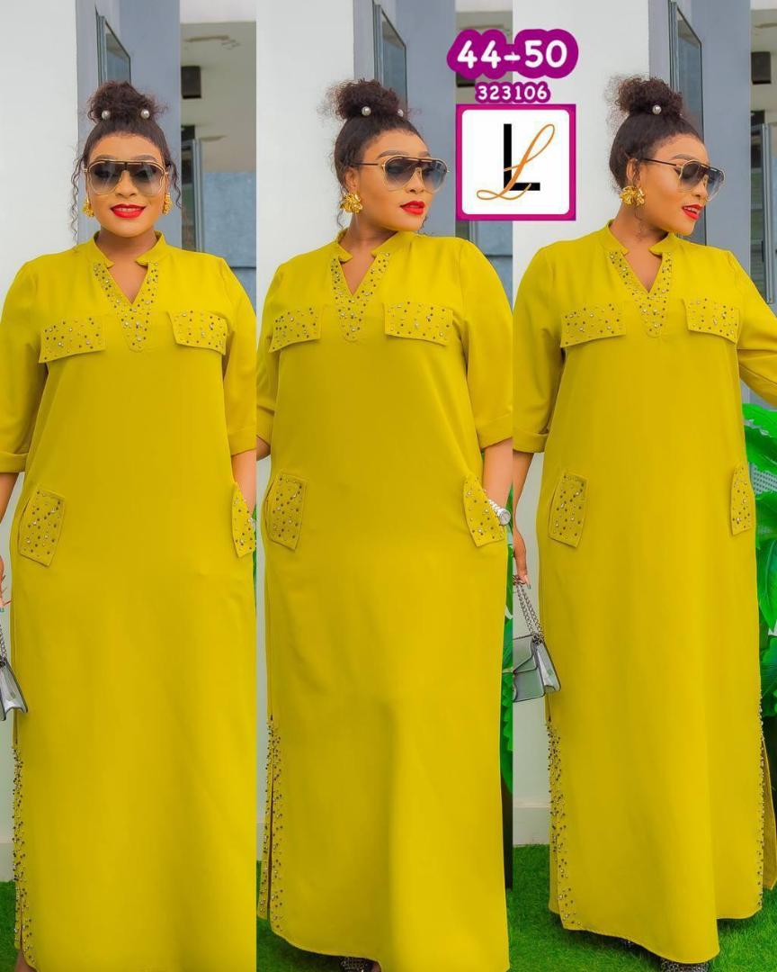 🔥🔥🔥🔥🔥
New arrivals, long max dress speak  elegance 
Size 44_52 @ 2800