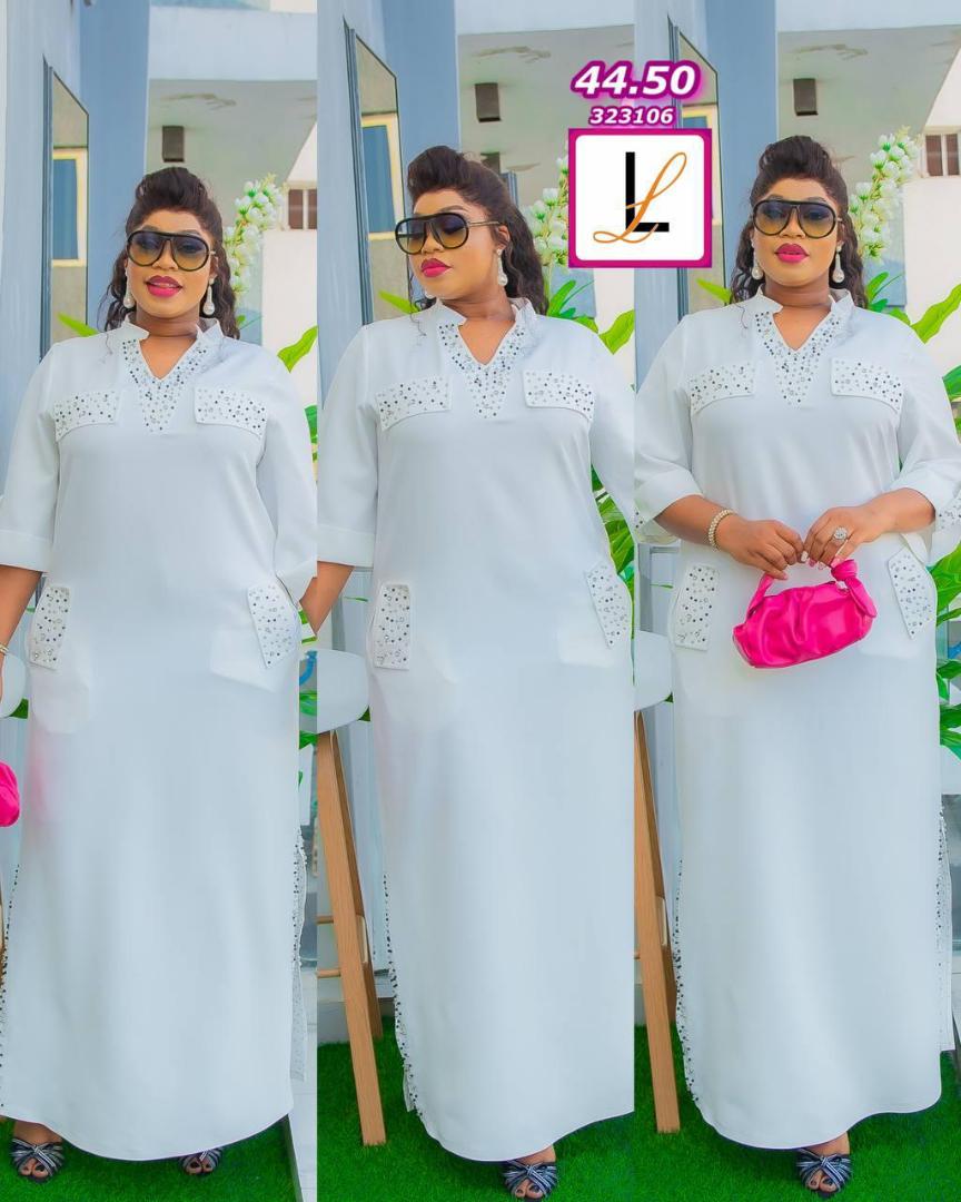 🔥🔥🔥🔥🔥
New arrivals, long max dress speak  elegance 
Size 44_52 @ 2800