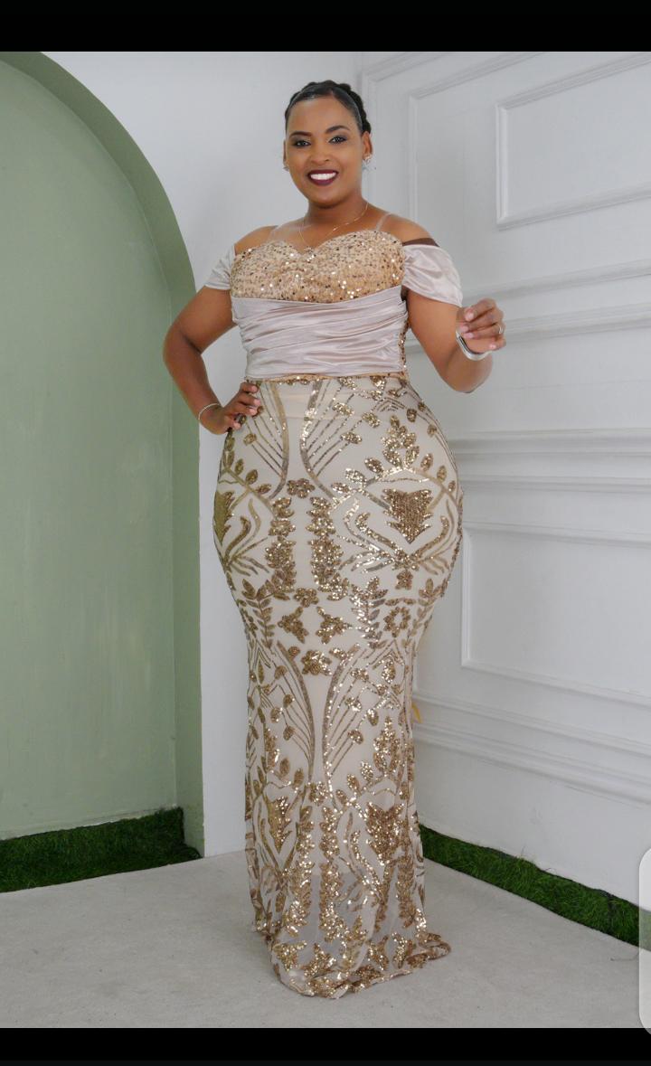 *‼️‼️🔥Dinner Dress🔥🔥🔥*
Sizes M-3xl
@3600
