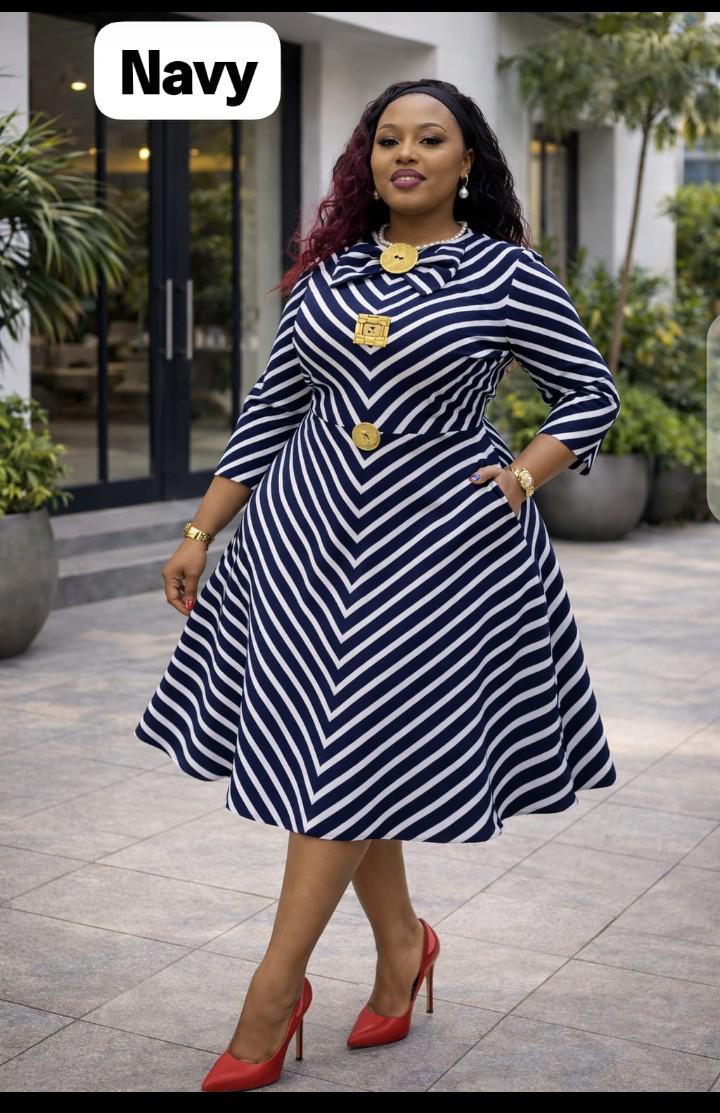 Good evening my lovely customers 
See what we have stocked 
So cute so lovely skater dresses 
A dress that will suit all body shapes 
Size 44 46 48 50 52 and 54 
Price 2800
Available in several pretty