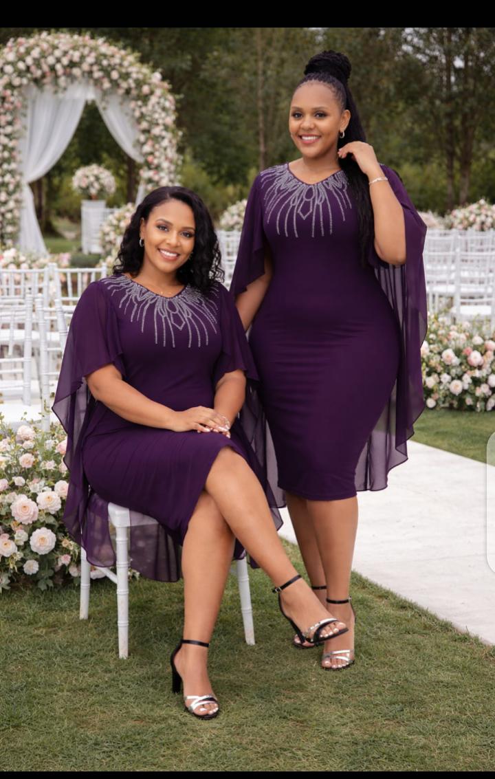 This one is 🔥 🔥 in East and Central Africa
It's a dress and chiffon cover-up
Nguo ya heshima sana
Don't miss out my loves
Size 46 to 54
Price 2800✅✅