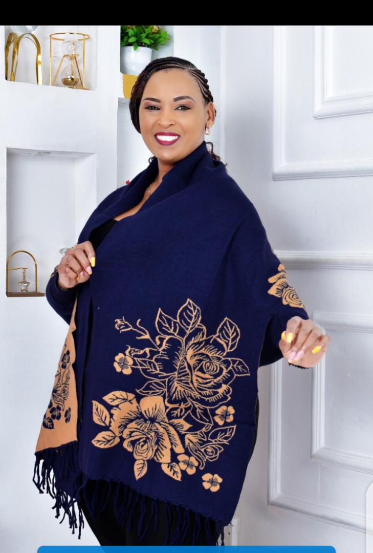 *NEW ARRIVAL ALERT* 🔥 
Elegant Poncho Shawls with sleeves just landed.
Warm, classy and perfect for layering in style 💃
Soft fabric with beautiful floral designs 
Comfortable & stylish
 Perfect for