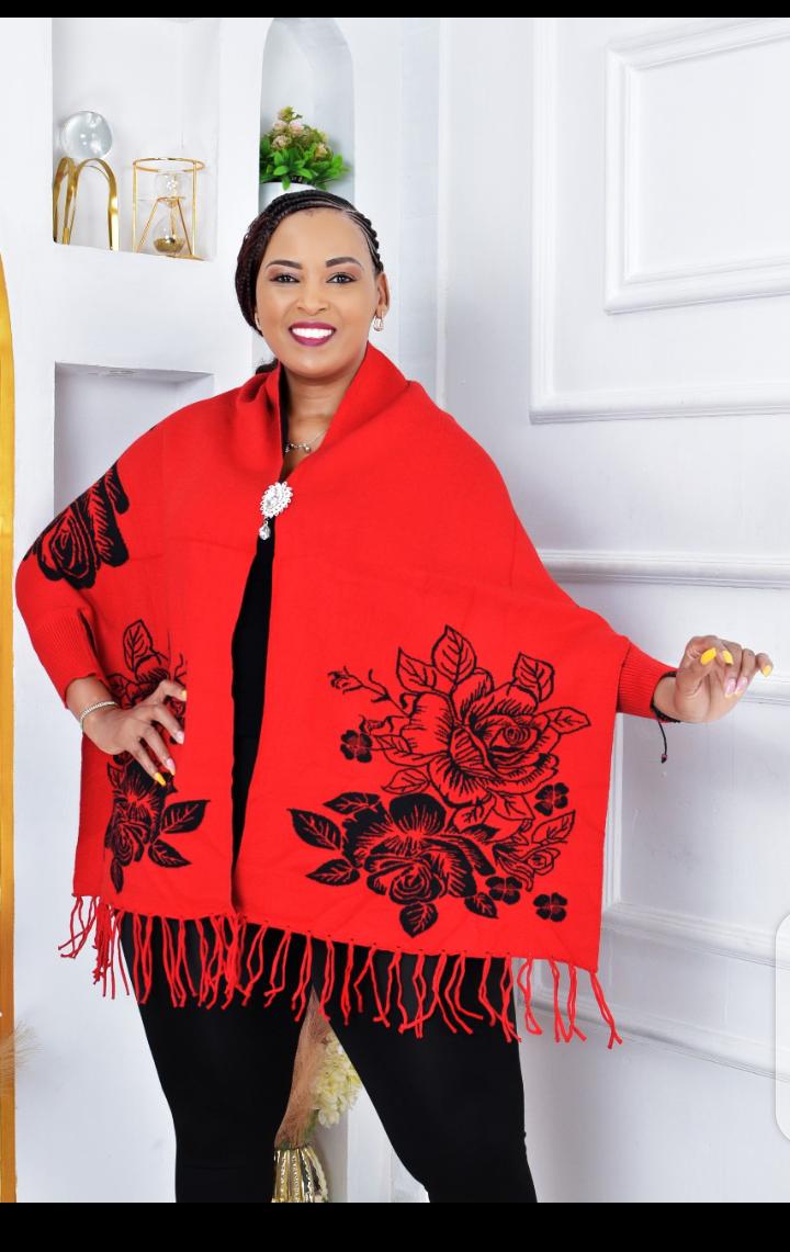 *NEW ARRIVAL ALERT* 🔥 
Elegant Poncho Shawls with sleeves just landed.
Warm, classy and perfect for layering in style 💃
Soft fabric with beautiful floral designs 
Comfortable & stylish
 Perfect for