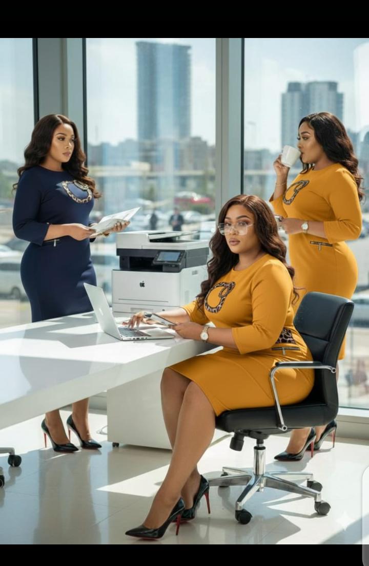 Step out in style with our quality official dresses 👗✨
Perfect for work, meetings, and classy occasions 💼💃
Sizes 44-52 
Price @ 2900