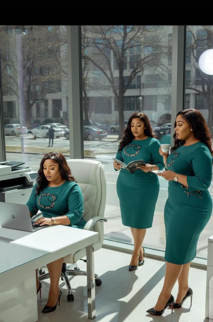 Step out in style with our quality official dresses 👗✨
Perfect for work, meetings, and classy occasions 💼💃
Sizes 44-52 
Price @ 2900