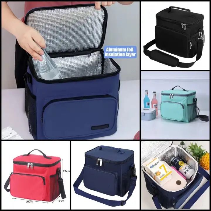 Waterproof Cooler Lunch Thermal Bag Insulated Lunch Bag Bento Lunch Box Thermal Bento Pouch Food Bag Thermal Picnic Bag Lonchera