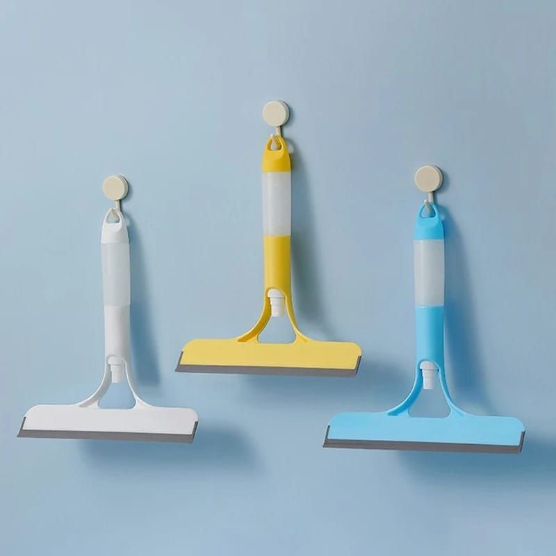 3 in 1 Window Squeegee Cleaner, Window Cleaning Equipment Kit for Indoor/Outdoor with sprayer