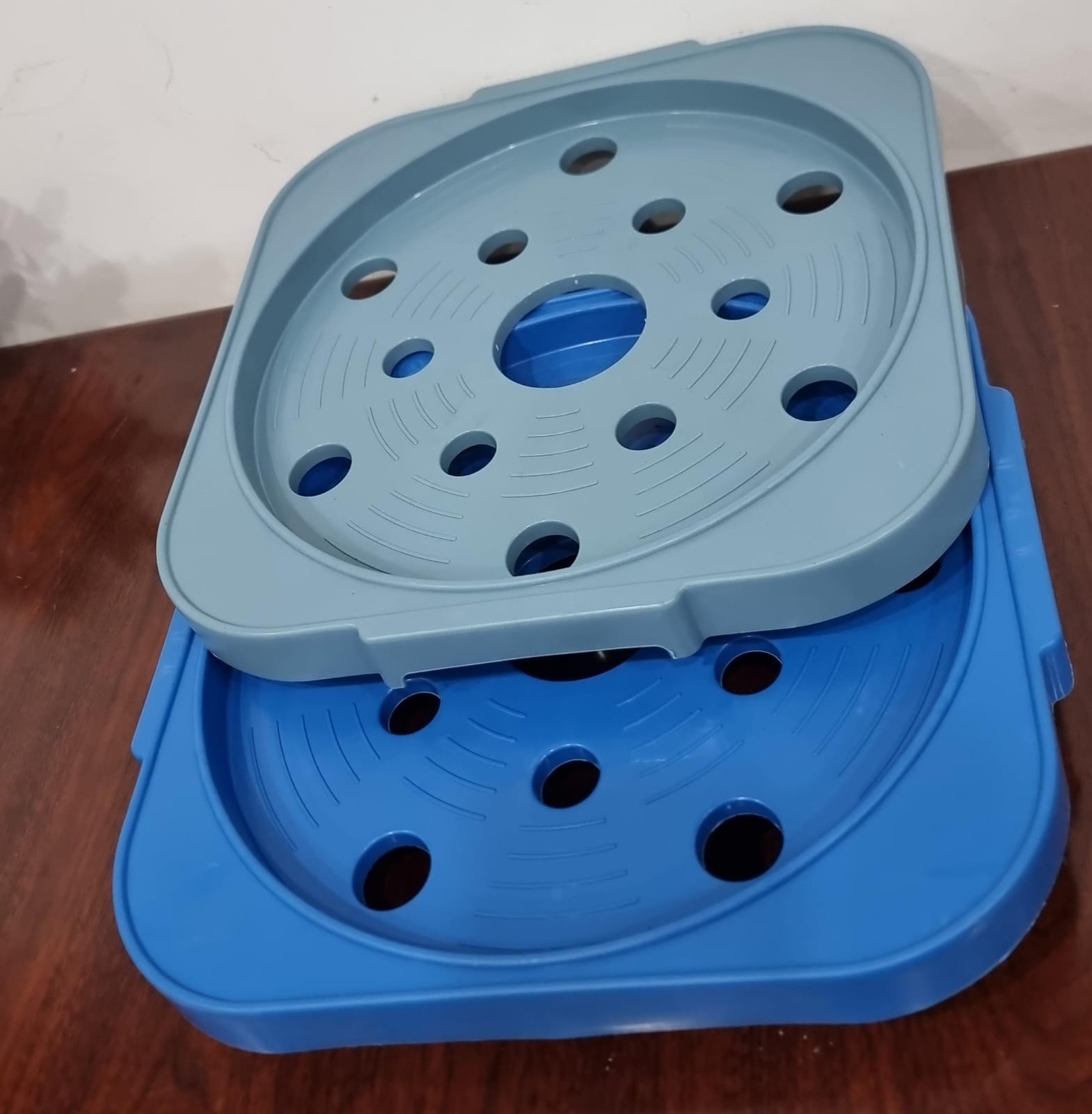 New arrival👑🪐 ⚡4 wheels Plastic tray type gas cylinder trolley stand
