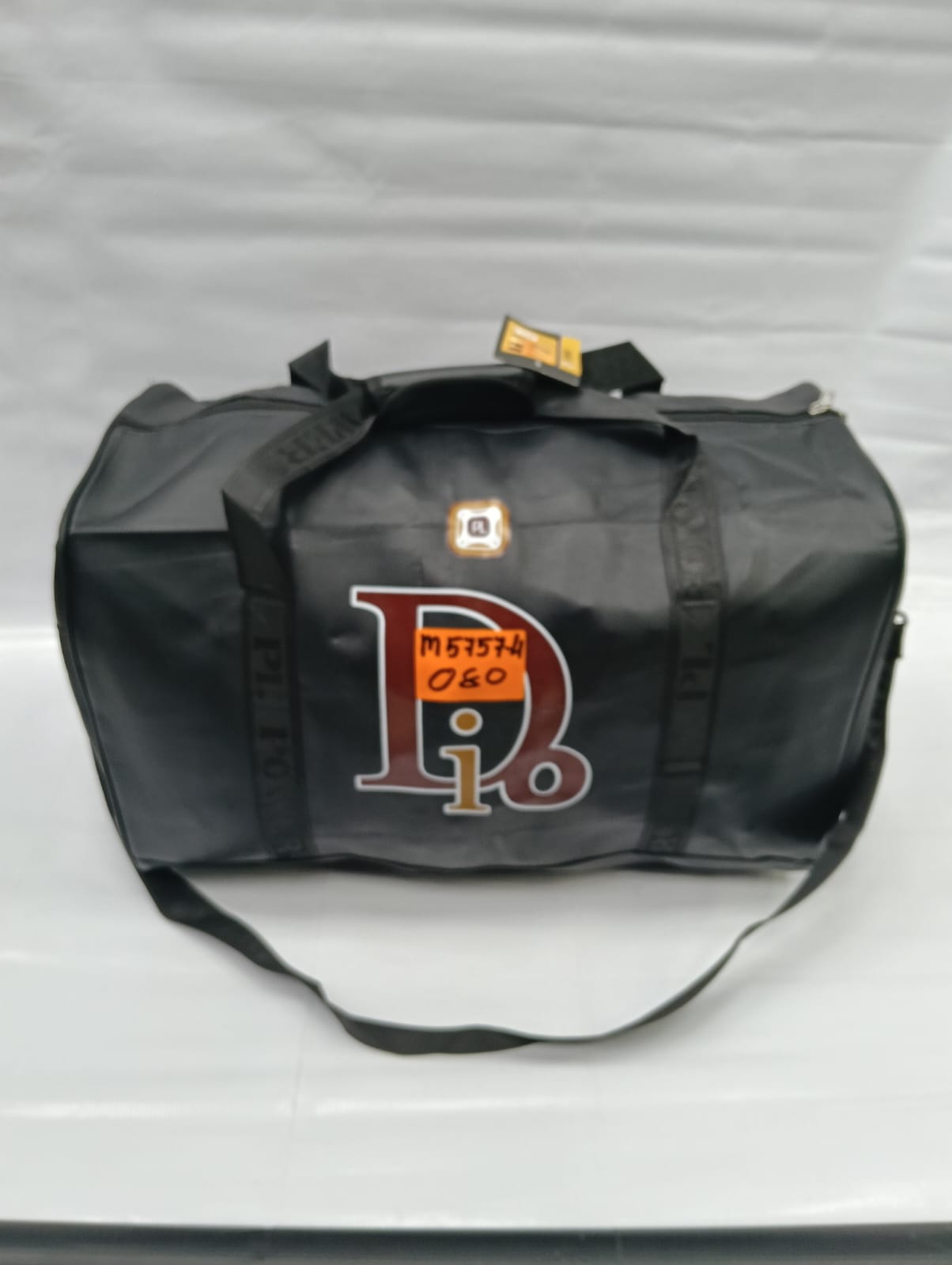 classic patent leather Large travel bag with classic patent leather Large travel bag