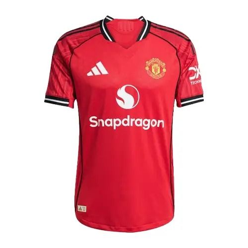 low quality NEW Season Manchester United 2025/26 Football Kit Fan Jersey Sealed MAN U Home Soccer Jersey Reds