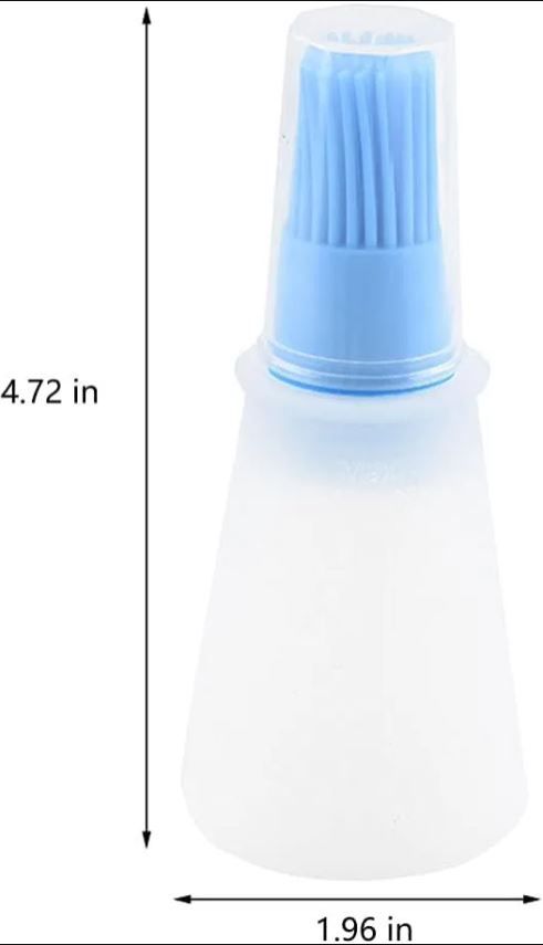 Silicone Oil bottle brush， BBQ/Pastry Basting Brushes,Silicone Cooking Grill Barbecue Baking Pastry Oil/Honey/Sauce Bottle Brush