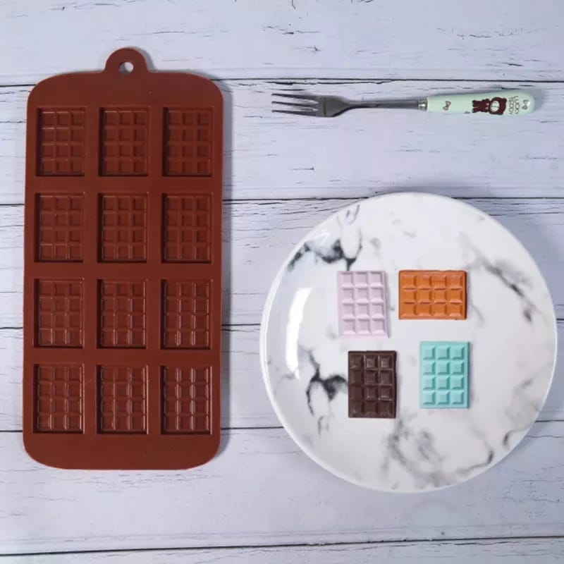 Silicone Chocolate Mold Candy Waffles Mold Shaper