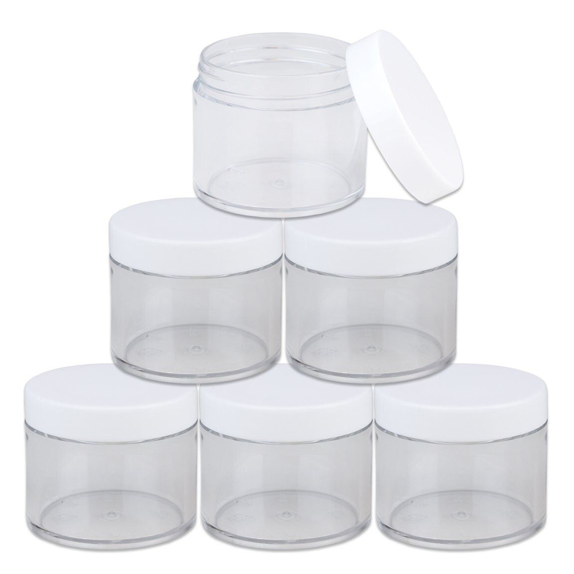 Plastic shot glass jars - empty pet jars - 50ml - 10 jars