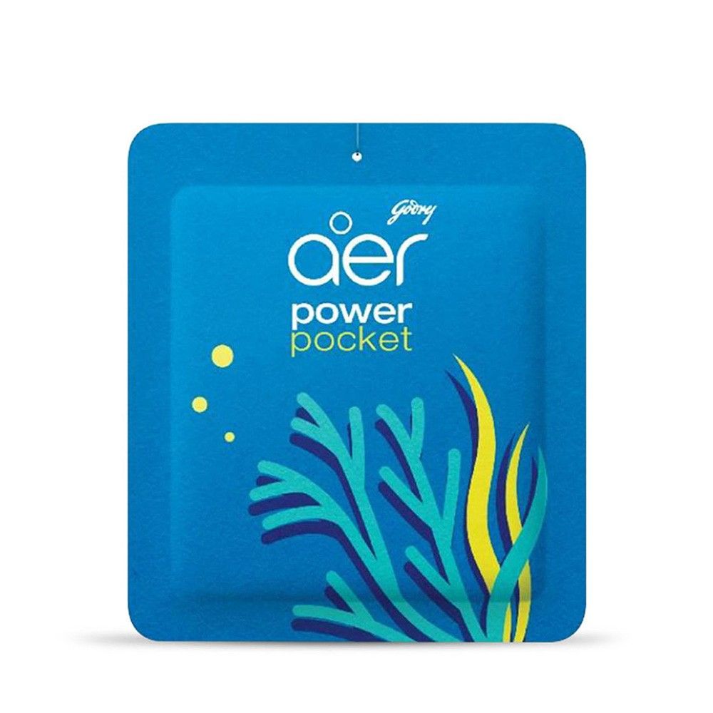 Godrej Aer Power Pocket Bathroom Fragrance - Sea Breeze