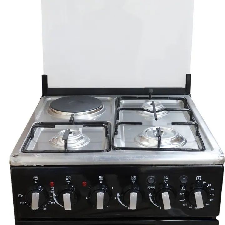 【Special Offer】gas cooker Volsmart 4 Burners VGS-581 Free Standing Gas Cooker Cooking Range with 60L Oven 3 Gas + 1 Electric  With Electric Oven Cooker
