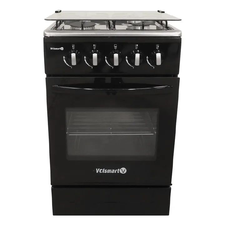 【Xmas Mega Sale】Volsmart 4 Burners VGS-680 Free Standing Gas Cooker Cooking Range with 80L Oven 4 Gas Cooker + Gas Oven