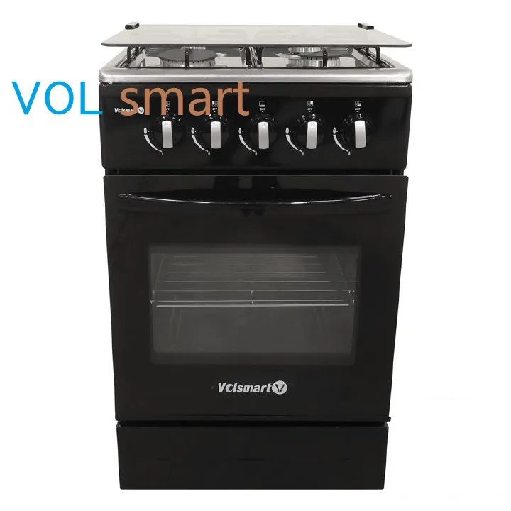 【Xmas Mega Sale】Volsmart 4 Burners VGS-680 Free Standing Gas Cooker Cooking Range with 80L Oven 4 Gas Cooker + Gas Oven