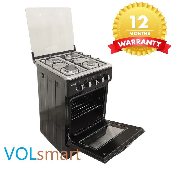 【Xmas Mega Sale】Volsmart 4 Burners VGS-680 Free Standing Gas Cooker Cooking Range with 80L Oven 4 Gas Cooker + Gas Oven