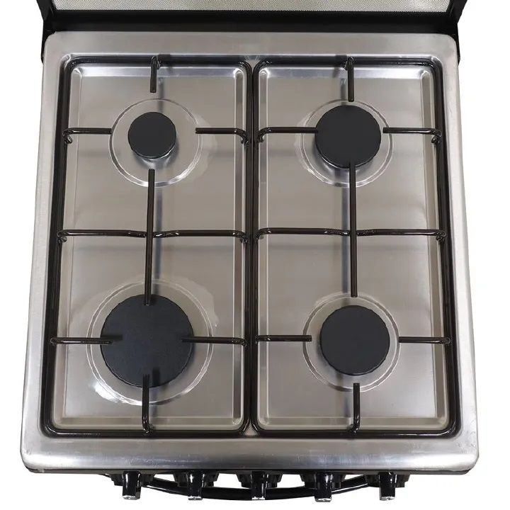 【Xmas Mega Sale】Volsmart 4 Burners VGS-680 Free Standing Gas Cooker Cooking Range with 80L Oven 4 Gas Cooker + Gas Oven