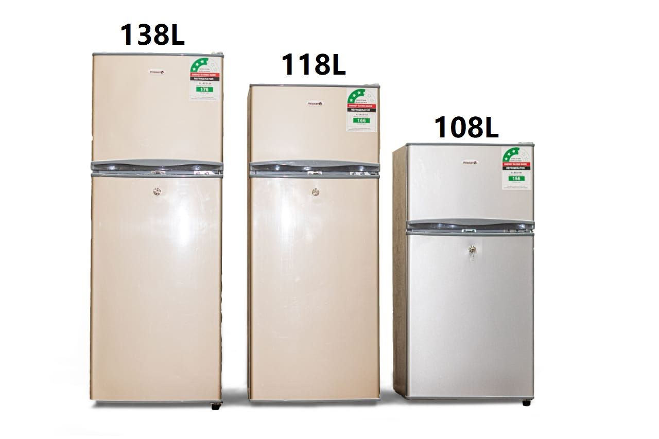 【Xmas Mega Sale】Volsmart 138L Fridge Freezer VL-BCD138 Energy Saving Double Doors Refrigerator 138L fridge double door Direct Cool fridge Refrigerator fridges and freezers fridge138ltrs