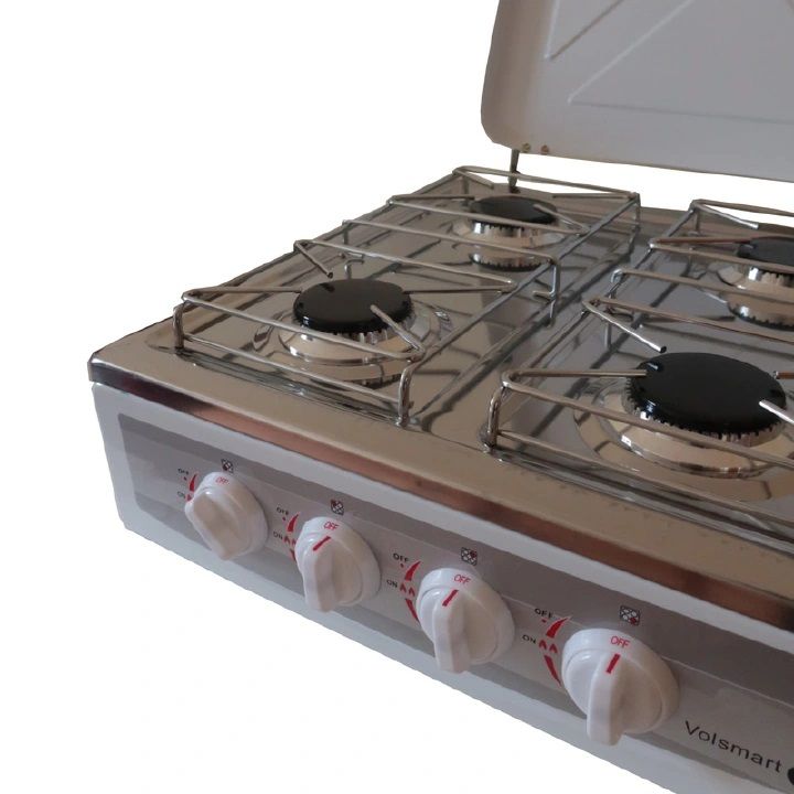 【Special Offer】Volsmart VGS-520 Table Top 4 Burner Gas Cooker Cooktop All Gas Stove  Table Top Cooker Burner Stove Gas stove【hot】gas cooker/stove gas cooker cooking stainless