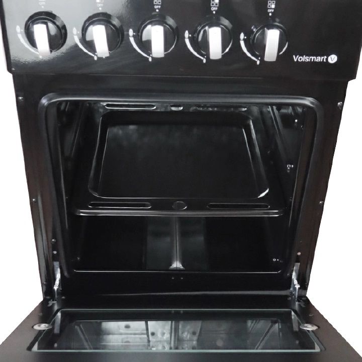 【Special Offer】Volsmart 4 Burners VGS-580 Free Standing 4 Gas Burners Oven Cooker Gas Cooker/ Free Standing Gas Cooker Cooking Range with 60L Oven 4 Gas Cooker + Gas Oven