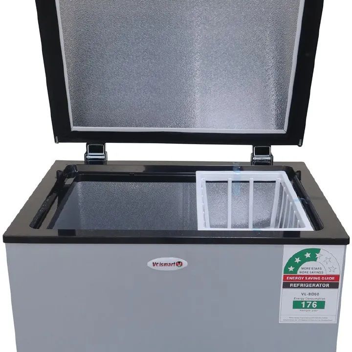 【Special Offer】Freezer fridge Volsmart 60L Vertical Chest Freezer VL-BD60 Single Flip Drain Freezer Energy-saving Freezer Fast Cooling Refrigeration Volsmart Freezer 60L