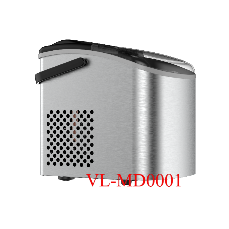 Volsmart ice maker Countertop 8-10KG/24h Mini Round Nugget Ice Making Machine Small Bullet Shape Icy Cube Maker Appliance  ice cube maker machine ice cube maker tray ice maker machine ice machine