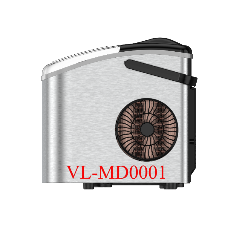 Volsmart ice maker Countertop 8-10KG/24h Mini Round Nugget Ice Making Machine Small Bullet Shape Icy Cube Maker Appliance  ice cube maker machine ice cube maker tray ice maker machine ice machine